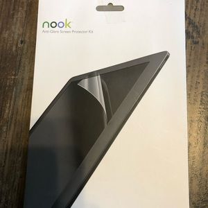 Brand new sealed color nook anti glare screen protector